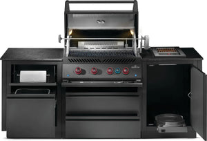 Napoleon Phantom Oasis 300 Outdoor Kitchen Island w/Built-in 700 Series 32" Grill.