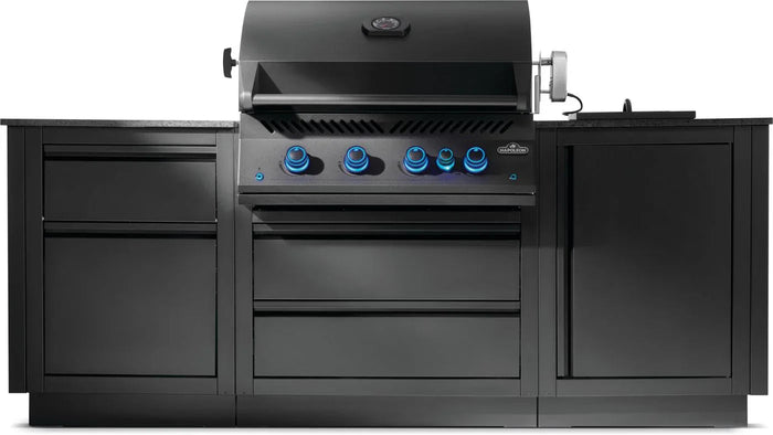 Napoleon Phantom Oasis 300 Outdoor Kitchen Island w/Built-in 700 Series 32" Grill.