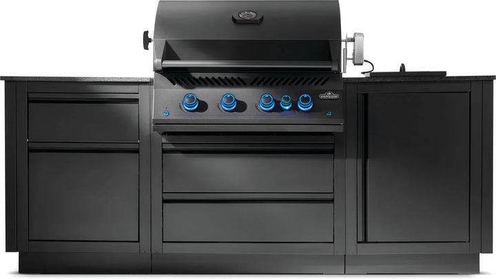 Napoleon Phantom Oasis 300 Outdoor Kitchen Island w/Built-in 700 Series 32" Grill.
