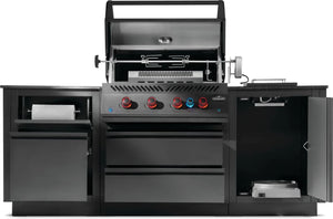 Napoleon Phantom Oasis 300 Outdoor Kitchen Island w/Built-in 700 Series 32" Grill.
