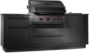 Napoleon Phantom Oasis 300 Outdoor Kitchen Island w/Built-in 700 Series 32" Grill.