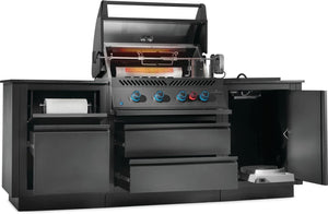 Napoleon Phantom Oasis 300 Outdoor Kitchen Island w/Built-in 700 Series 32" Grill.