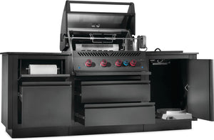 Napoleon Phantom Oasis 300 Outdoor Kitchen Island w/Built-in 700 Series 32" Grill.