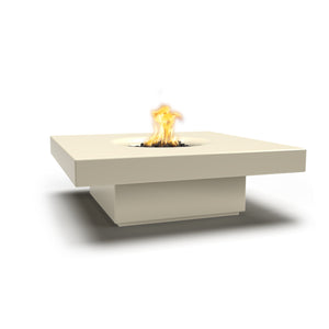 The Outdoor Plus Balboa Concrete Fire Table - 15" Tall.