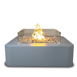 The Outdoor Plus Bayside Metal Fire Pit.