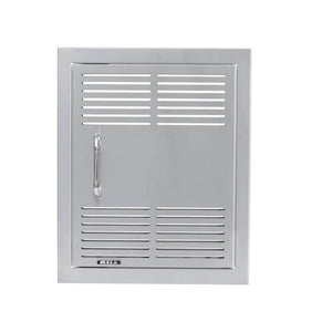 Bull 18 Inch Vented Stainless Steel Single Vertical Access Door With Reveal - 90000.
