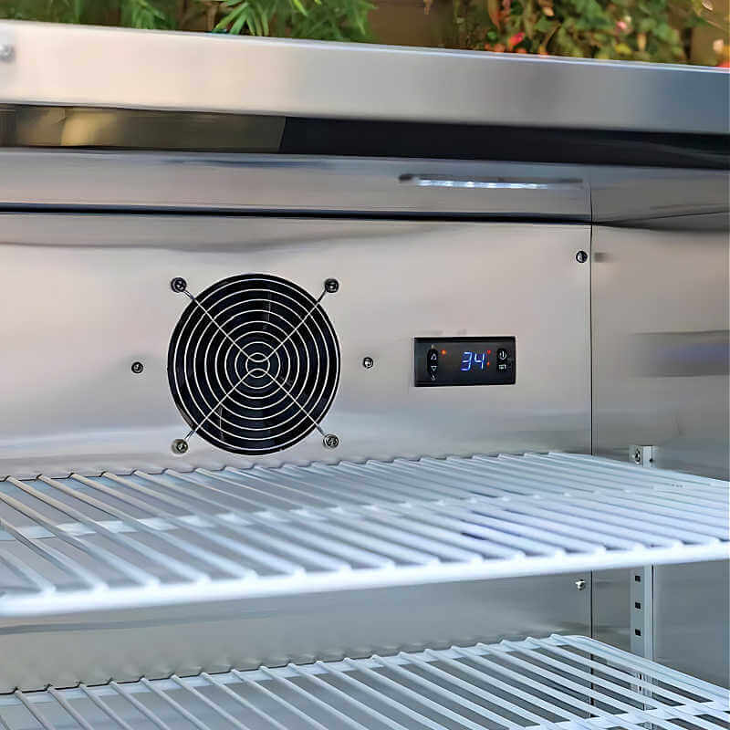 Bull Gourmet Q L-Shaped BBQ Grill Island.