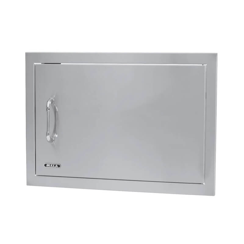 Bull 26 Inch Stainless Steel Single Access Horizontal Door With Reveal - 89990.
