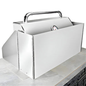 Bull 30-inch Stainless Steel Grill Wind Guard - 24403.