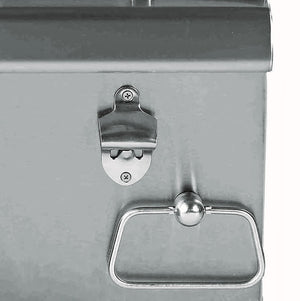 Bull 30 Inch Stainless Steel Slide-In Bar Center With Ice Chest & Sink - 97623.