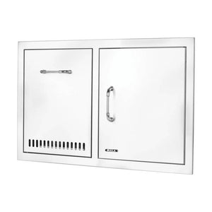 Bull 33 Inch Stainless Steel Access Door And Propane Drawer Combo With Reveal - 65790.