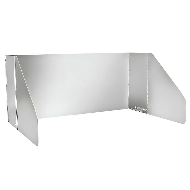 Bull 38 inch Stainless Steel Grill Wind Guard - 24404.