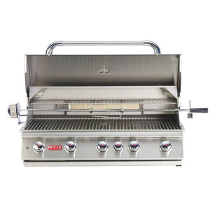 Bull Brahma 38 Inch 5 Burner Built-In Gas Grill.