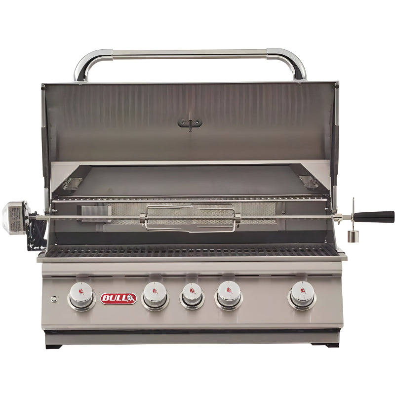 Bull 4-Piece Angus 30-Inch 4-Burner Gas Grill Outdoor Kitchen Package.