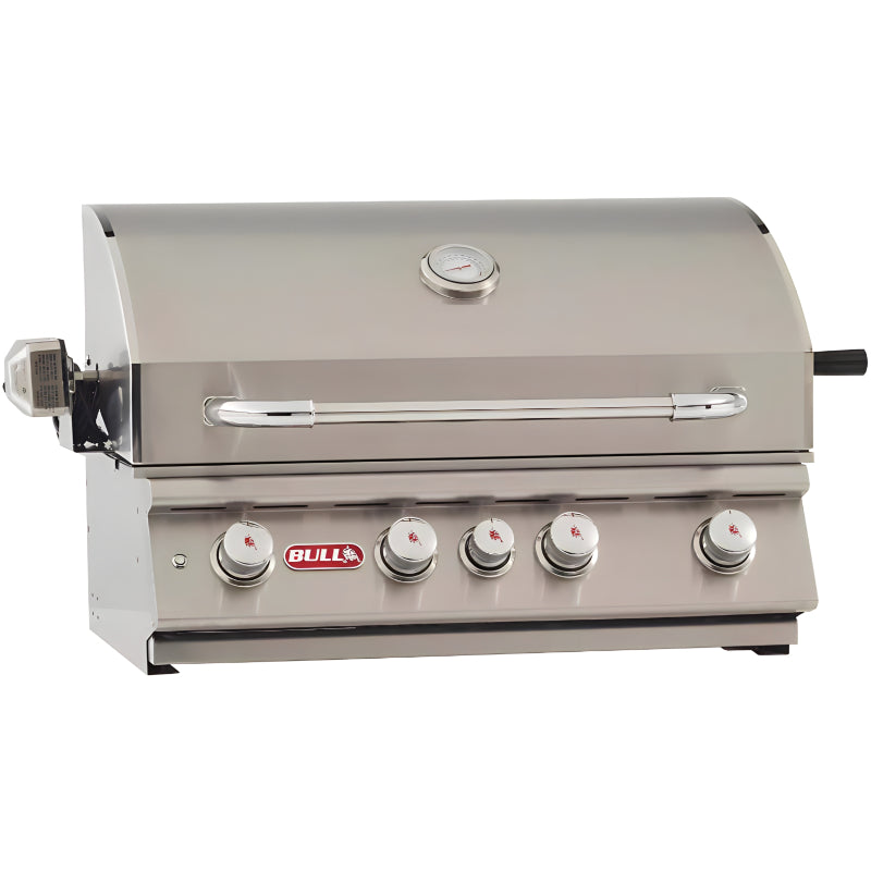 Bull 5-Piece Angus 30-Inch 4-Burner Gas Grill Outdoor Kitchen Package.