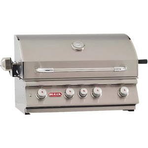 Bull 4-Piece Angus 30-Inch 4-Burner Gas Grill Outdoor Kitchen Package.