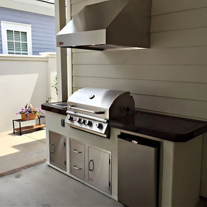 Bull 42-Inch 1250 CFM Stainless Steel Outdoor Vent Hood - 66098.