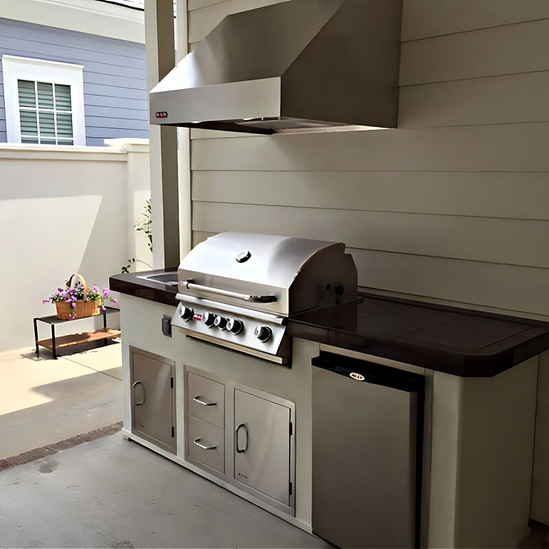 Bull 42-Inch 1250 CFM Stainless Steel Outdoor Vent Hood - 66098.