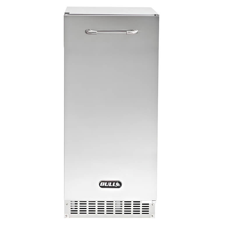 Bull 62 Lb. 15-Inch Outdoor Rated Pro Ice Maker With Drain Pump - 13200.
