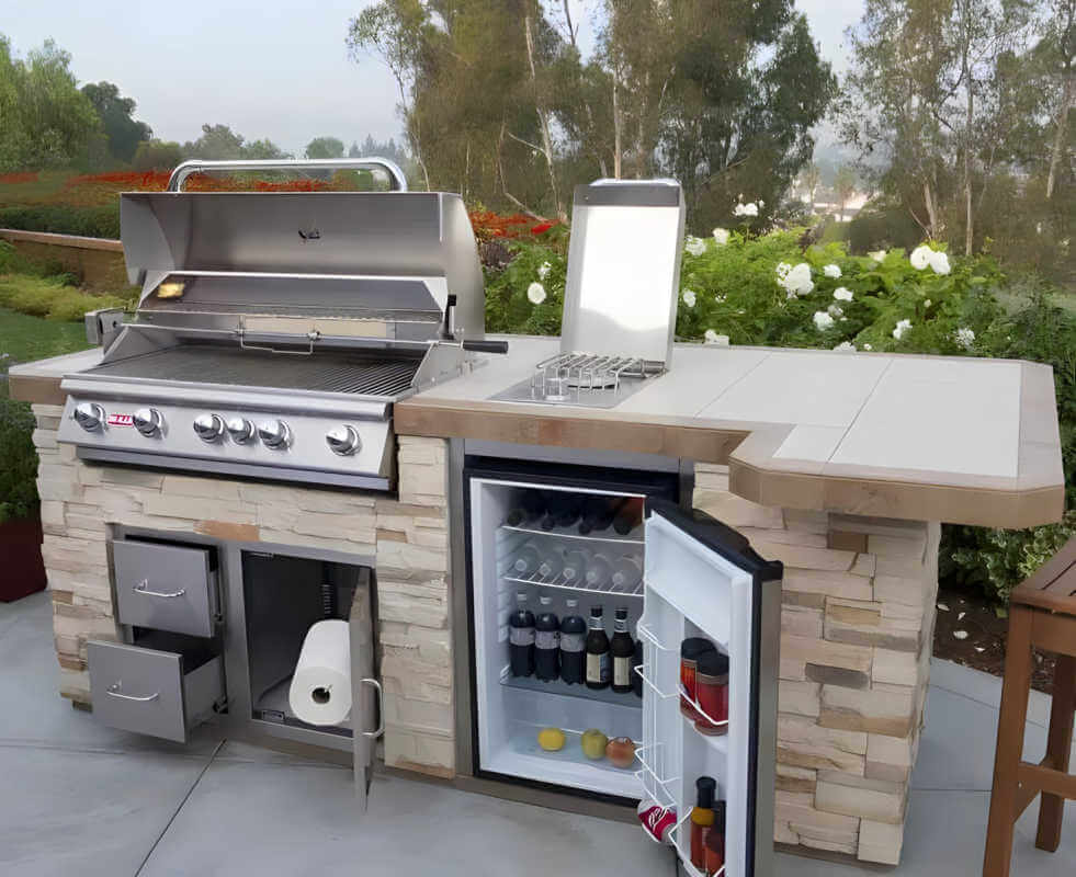Bull 8.5 Ft BBQ Grill Island - 31014.