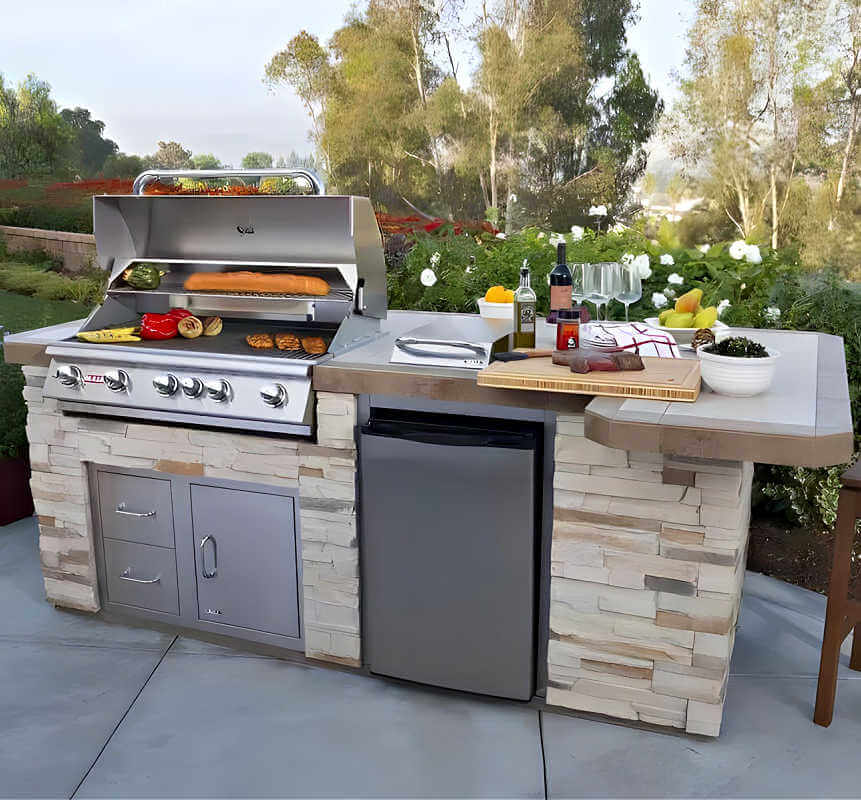 Bull 8.5 Ft BBQ Grill Island - 31014.