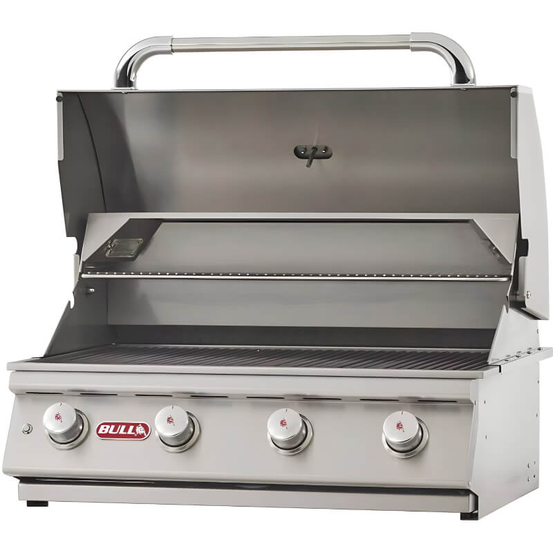 Bull 8-Piece Lonestar Select 30-Inch 4-Burner Gas Grill Outdoor Kitchen Package.