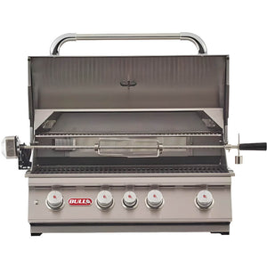 Bull 6-Piece Angus 30-Inch 4-Burner Gas Grill Outdoor Kitchen Package.