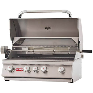 Bull 5-Piece Angus 30-Inch 4-Burner Gas Grill Outdoor Kitchen Package.