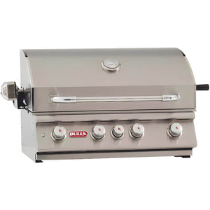Bull 6-Piece Angus 30-Inch 4-Burner Gas Grill Outdoor Kitchen Package.