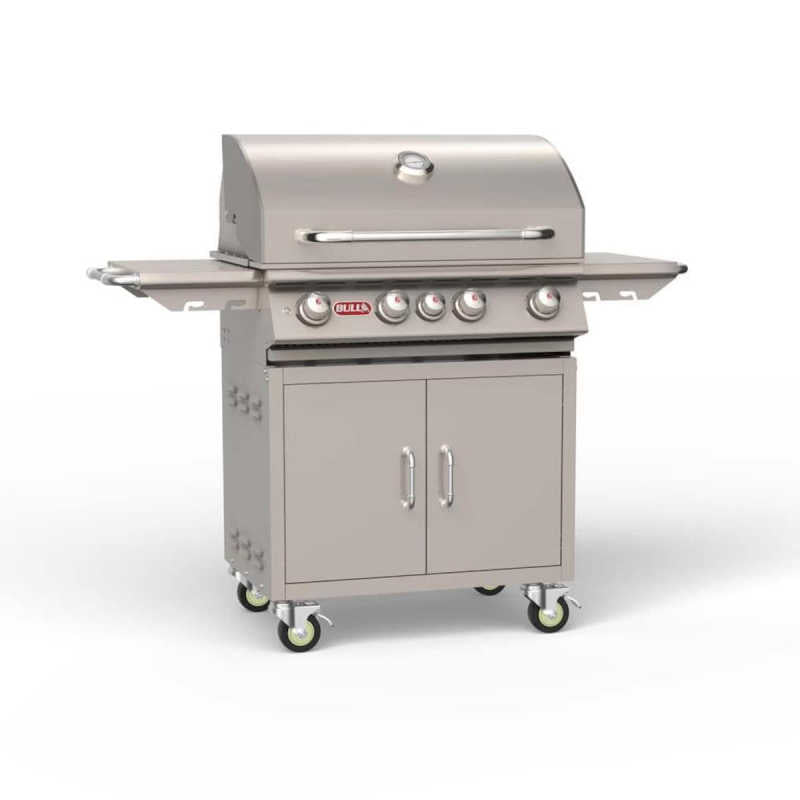 Bull Angus 30-Inch 4-Burner Freestanding Gas Grill.