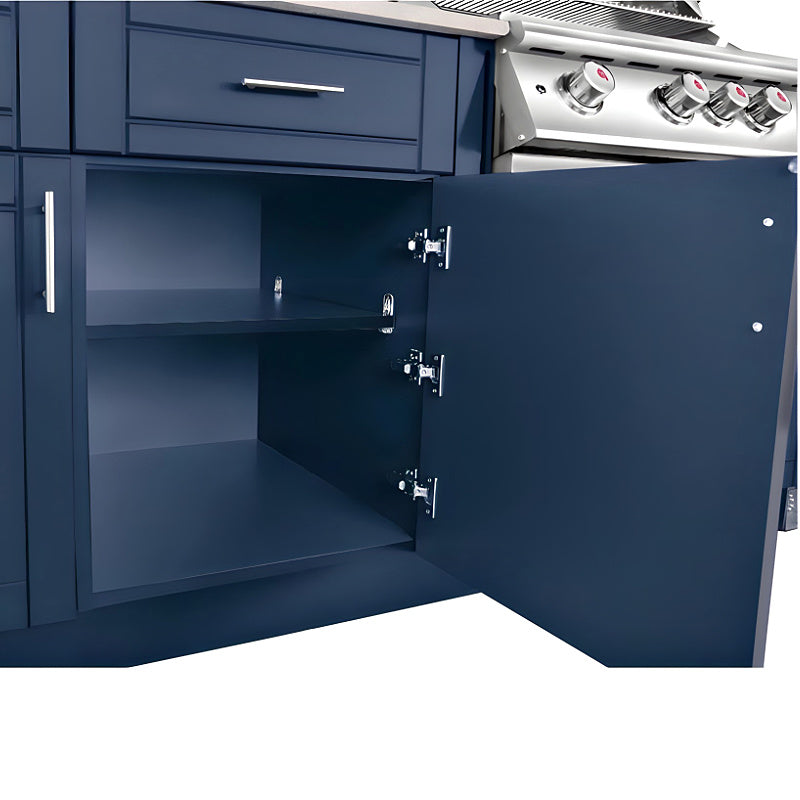 Bull Augusta 10 Ft Dura Outdoor Kitchen With 7 Ft Return.