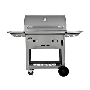 Bull Bison Premium 30-Inch Freestanding Charcoal Grill.