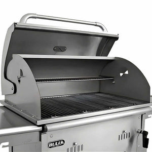 Bull Bison Premium 30-Inch Freestanding Charcoal Grill.
