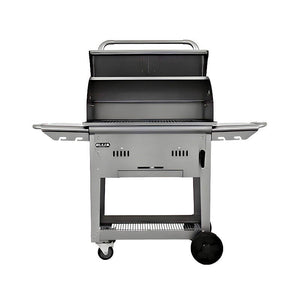 Bull Bison Premium 30-Inch Freestanding Charcoal Grill.