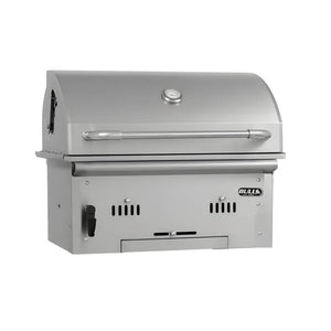 Bull Bison Premium 30-Inch Built-In Charcoal Grill.