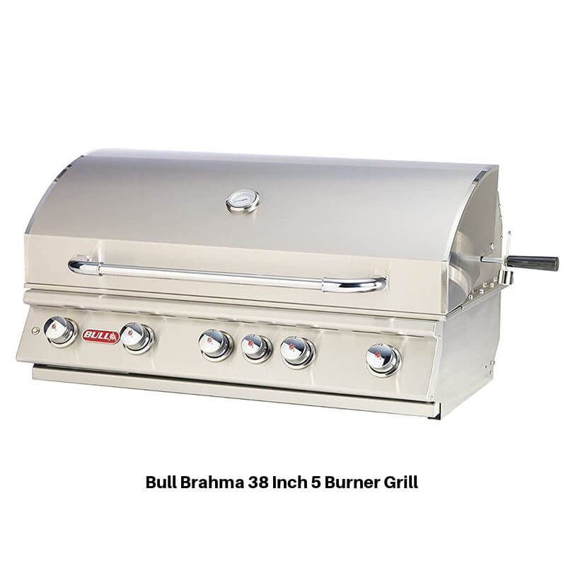 Bull Power Q BBQ Grill Island.
