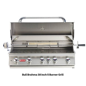 Bull 8 Ft BBQ Grill Island.