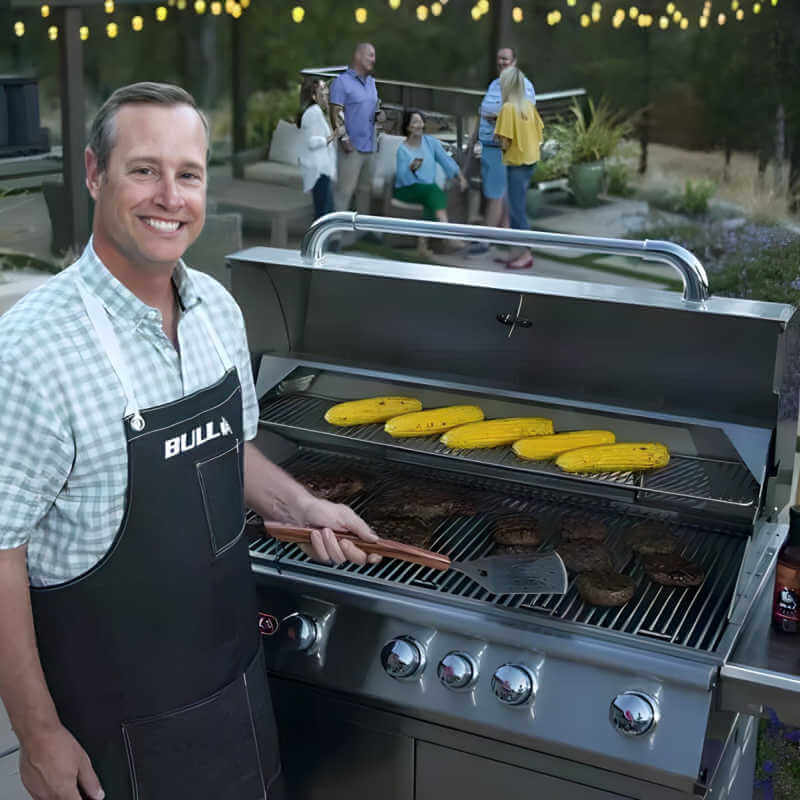 Bull Brahma 38 Inch 5 Burner Freestanding Gas Grill.