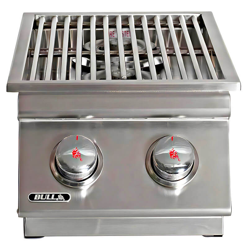 Bull 8-Piece Lonestar Select 30-Inch 4-Burner Gas Grill Outdoor Kitchen Package.
