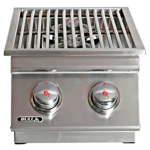 Bull 6-Piece Angus 30-Inch 4-Burner Gas Grill Outdoor Kitchen Package.