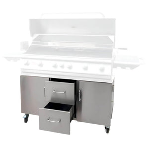Bull Diablo 46-Inch 6 Burner Gas Grill Cart - 28038.