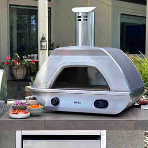Bull Dual Fuel Countertop Pizza Oven.