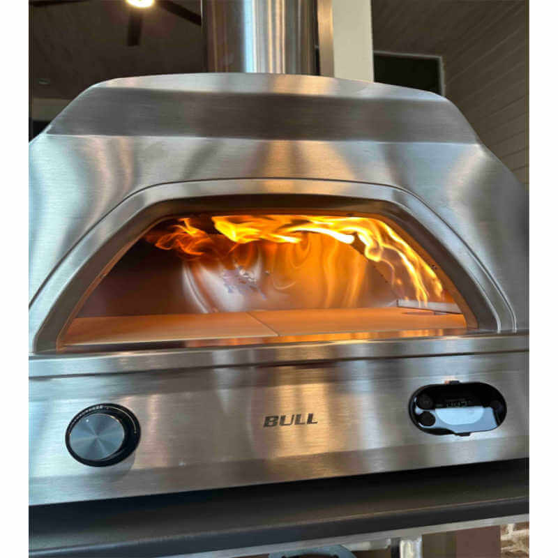Bull Dual Fuel Countertop Pizza Oven.