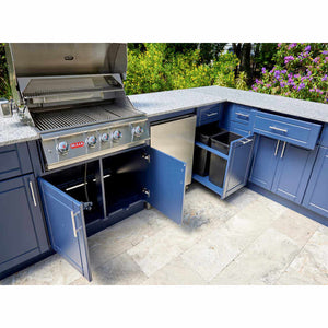 Bull Augusta 10 Ft Dura Outdoor Kitchen With 7 Ft Return.