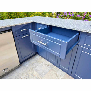 Bull Augusta 10 Ft Dura Outdoor Kitchen With 7 Ft Return.
