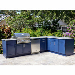 Bull Augusta 10 Ft Dura Outdoor Kitchen With 7 Ft Return.