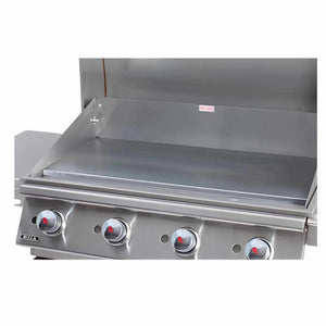 Bull Grills 30-Inch Stainless Steel Flat Top Grill.