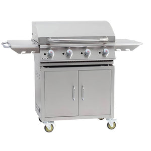 Bull Grills 30-Inch Stainless Steel Flat Top Grill w/ Cart.