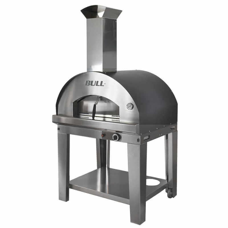 Bull Gas Fired Italian Made Pizza Oven With Cart.