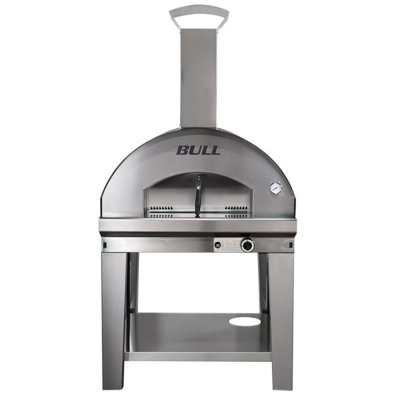 Bull Gas Fired Italian Made Pizza Oven With Cart.